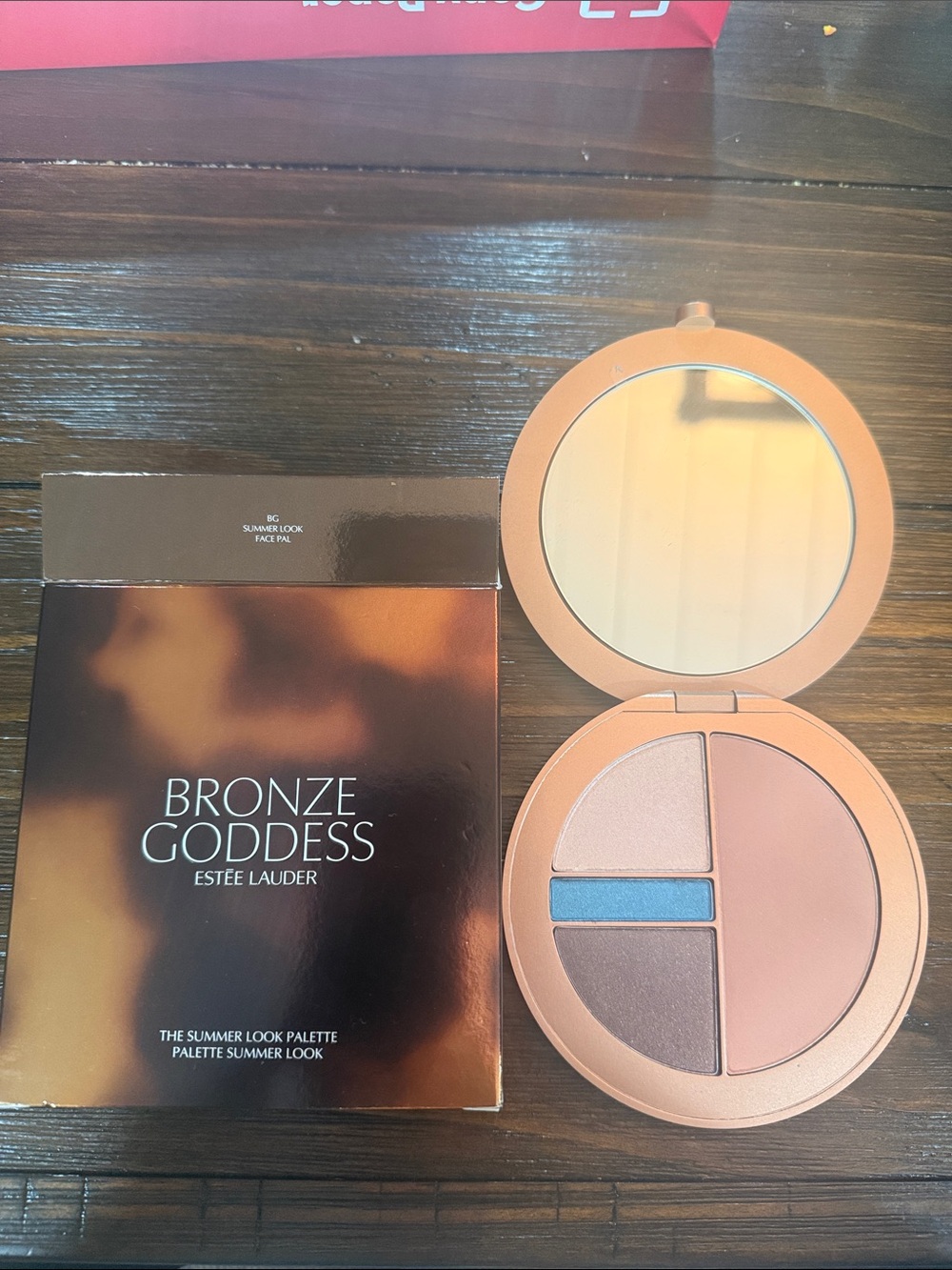 Estee Lauder Bronze Goddess Eyeshadow & Cheek Palette — Bronze, Blue, Pink